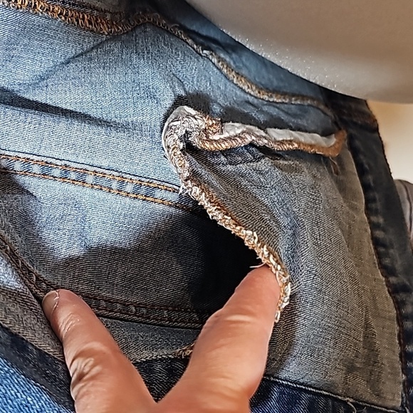 Jim Beam Trucker Jacket Coat Blue Jean Denim Button Down Faded Bourbon Whiskey S - Picture 10 of 15